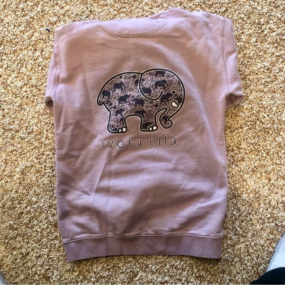 Ivory Ella lavender hoodie. Size XS adult